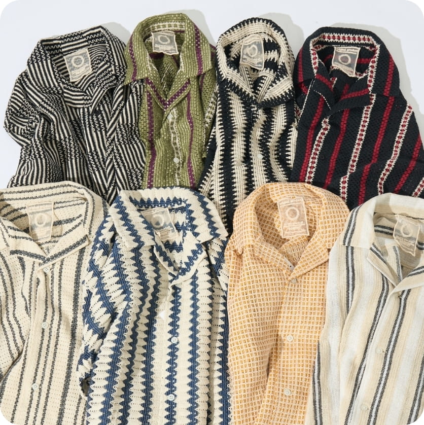 インドレースアソートシャツ