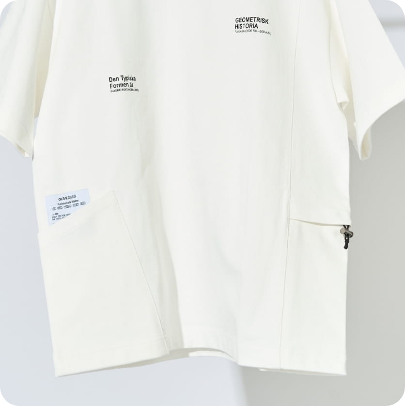 OLIVEDRAB CARRY PKT S/S-T