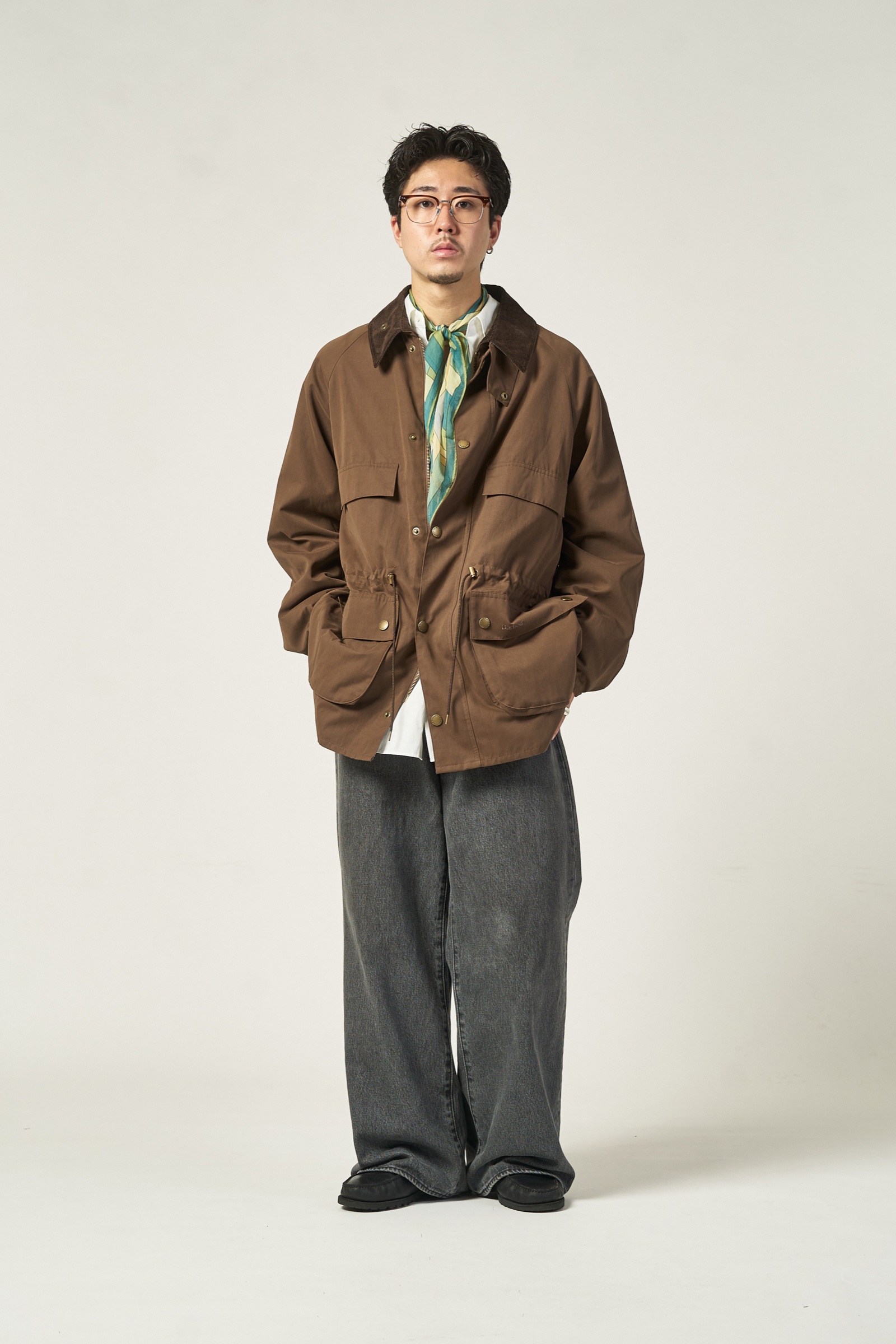 LOOK 07 BARBOUR EX OLD BEDALE WAIST CORD