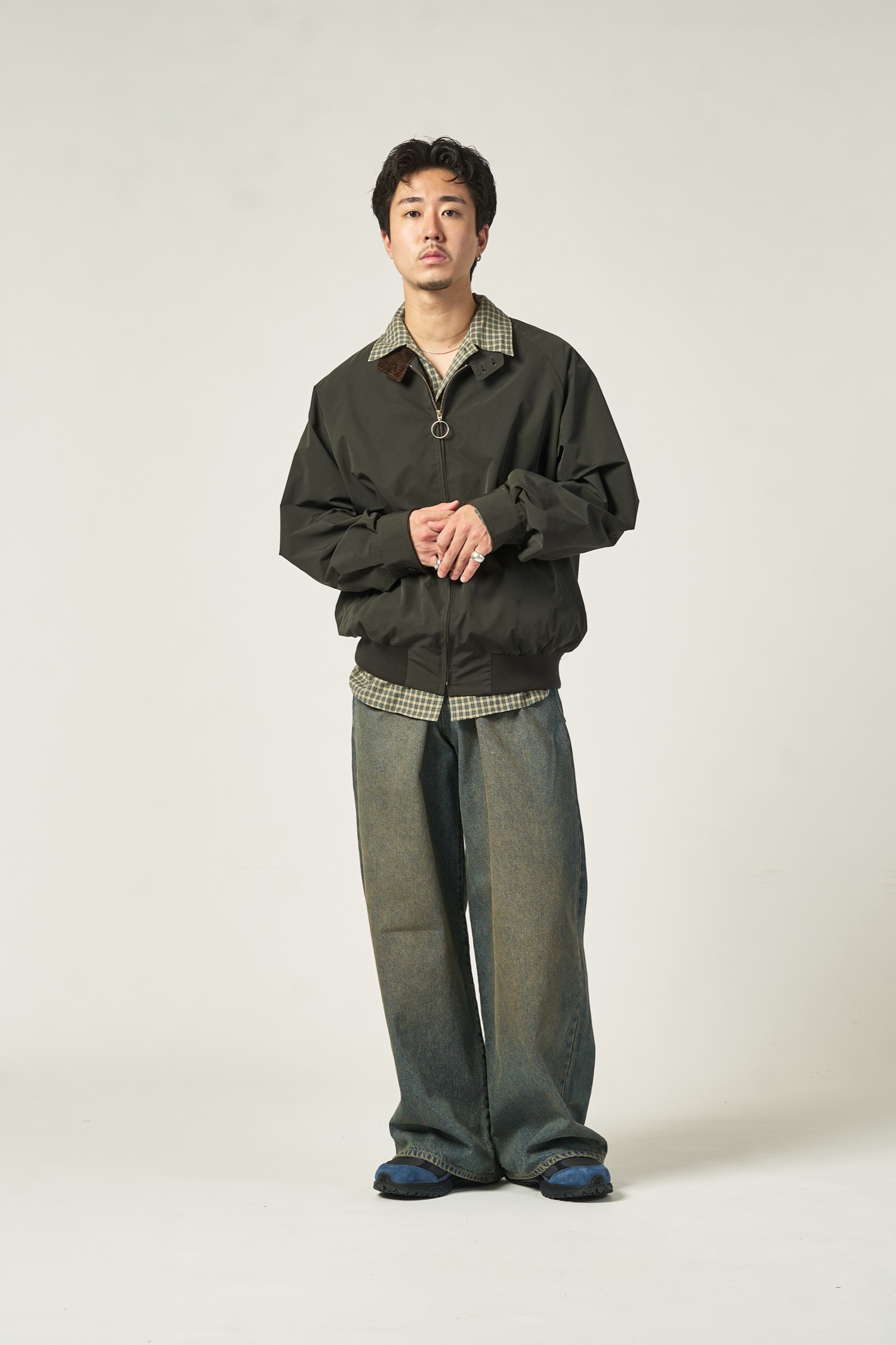 LOOK 10 TWILL HARRINGTON JACKET