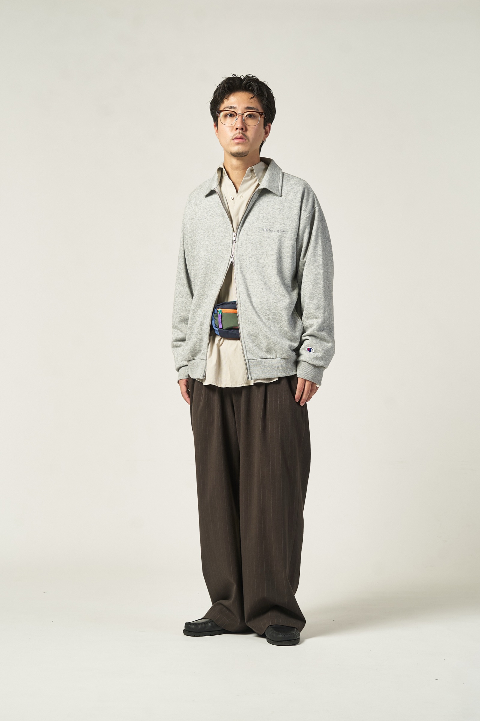 LOOK 12 Champion EX ZIP SWEAT CARDIGAN