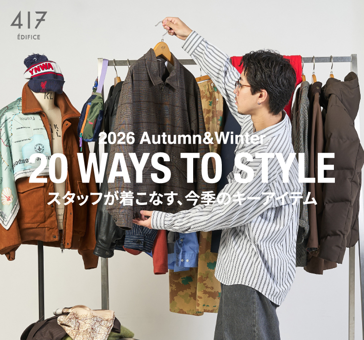 TAKE IT TRAD MAKE IT CASUAL 2026 Autumn&Winter LOOK BOOK